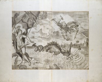 Perseus a Andromeda od Giulio Sanuto
