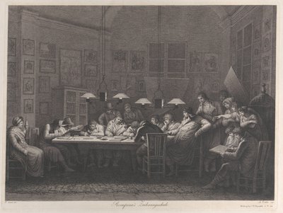 Rosaspinova kreslířská akademie, 1811. od Giulio Tomba