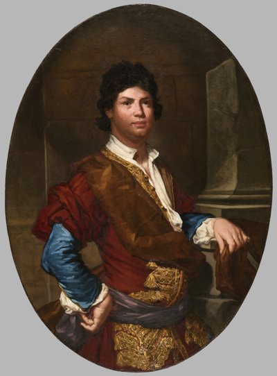 Portrét mladého muže jako gentlemana, c.1720-1730 od Giuseppe 1655-1743 Ghislandi