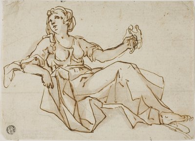 Alegorická postava střídmosti od Giuseppe Antonio Caccioli