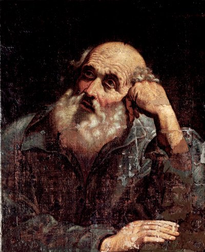 Obraz Portrét Apore od Giuseppe Antonia Petriniho (1677-1757 / 8) Taggia, klášter San Domenico od Giuseppe Antonio Petrini
