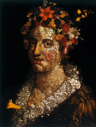 Flora, c1591 od Giuseppe Arcimboldi