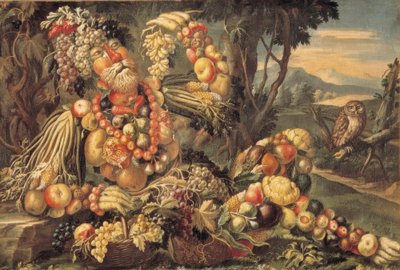 Podzim od Giuseppe Arcimboldo
