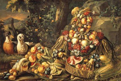Léto od Giuseppe Arcimboldo