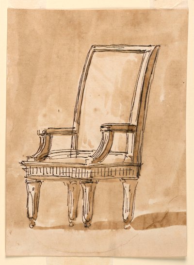 Křeslo od Giuseppe Barberi