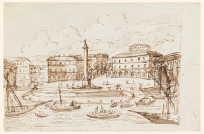 Přístav Ajaccio, Korsika od Giuseppe Barberi