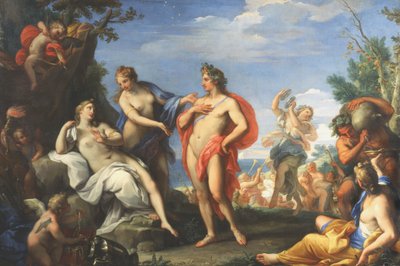 Bakchus a Ariadna od Giuseppe Bartolomeo Chiari