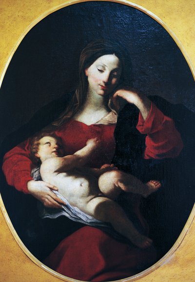 Madonna s dítětem, Giuseppe Bazzani (1690-1769) od Giuseppe Bazzani