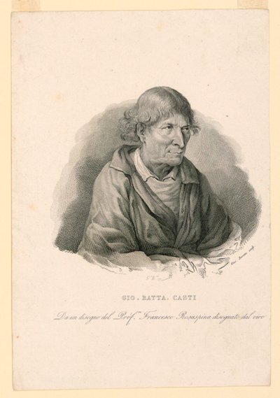 Portrét Giovanni Battista Casti (1721-1803) od Giuseppe Beretta