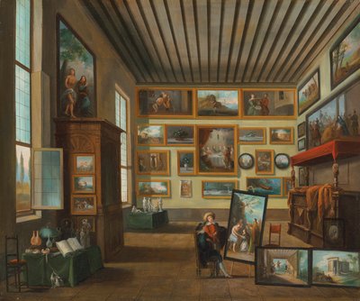 Sběratelský kabinet od Giuseppe Bernardino Bison