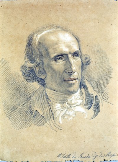 Portrét Canovy (1757 - 1822) od Bossiho. od Giuseppe Bossi