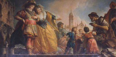 Příběh Gualtiera, hraběte z Angers, Giuseppe Cades (1750-1799) od Giuseppe Cades
