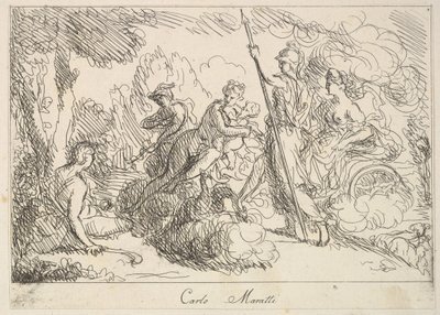 Bohové a bohyně v krajině, 1740-1802. od Giuseppe Canale