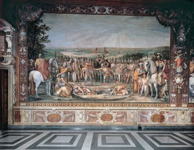 Boj Horatii a Curiatii od Giuseppe Cesari