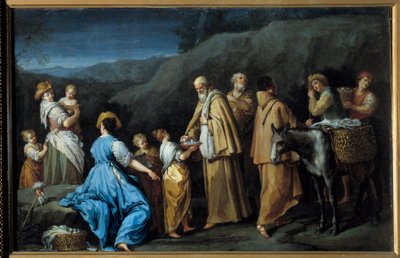 Malba náboženských queteurs od Giuseppe Gambariniho (1680-1725) od Giuseppe Gambarini