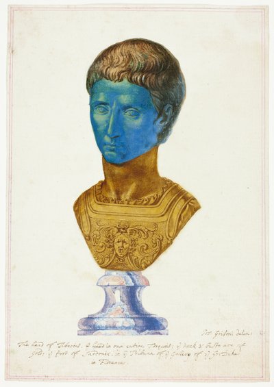 Hlava Tiberia od Giuseppe Grisoni