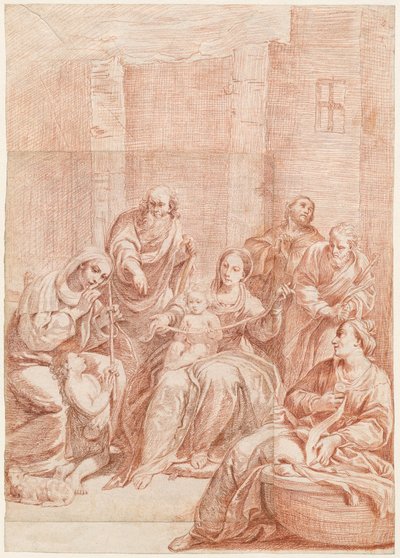 Svatá rodina od Giuseppe Maria Crespi