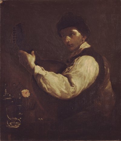 Luteplayer od Giuseppe Maria Crespi