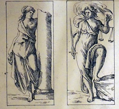 Tarotové karty 17. století od Giuseppe Maria Mitelliho od Giuseppe Maria Mitelli