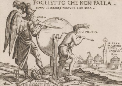 Alegorie vztahující se k bohatství Turků, ca. 1692. od Giuseppe Maria Mitelli