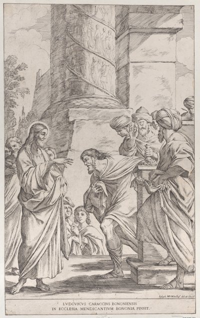 Deska 1: Povolání svatého Matouše, 1678. od Giuseppe Maria Mitelli