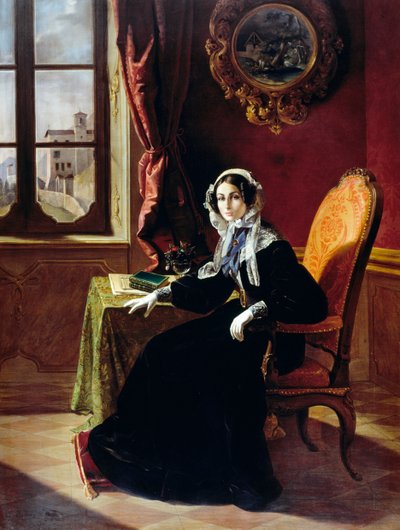 hraběnka Pallavicini od Giuseppe Molteni