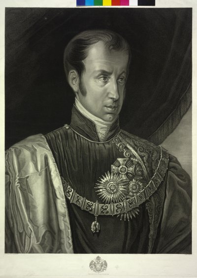 Rakouský císař Ferdinand I. od Giuseppe Molteni