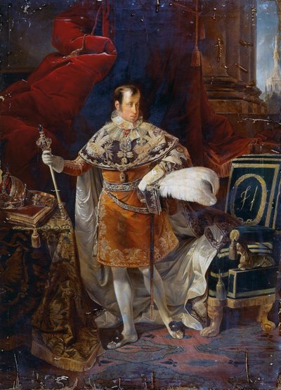 Portrét Ferdinanda I. Rakouského (Vídeň) od Giuseppe Molteni