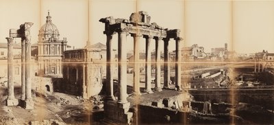 Pohled na Forum Romanum od Giuseppe Ninci