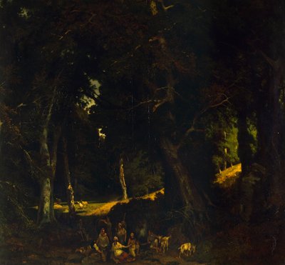 Gypsy Encamp, Giuseppe Palizzi od Giuseppe Palizzi