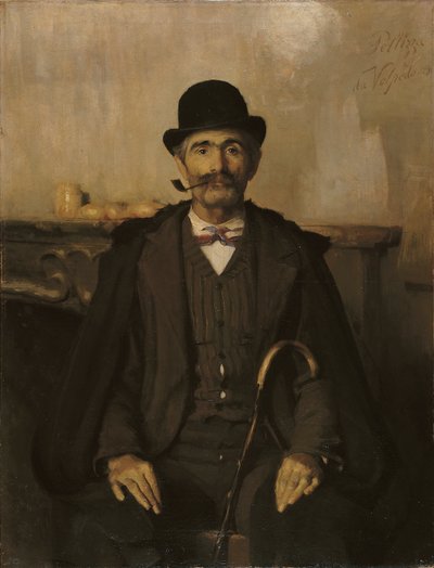 makléř Giuseppe Giani od Giuseppe Pellizza da Volpedo