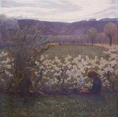 Květná louka od Giuseppe Pellizza da Volpedo