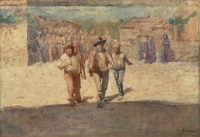 Nälkä-lähettiläät od Giuseppe Pellizza da Volpedo