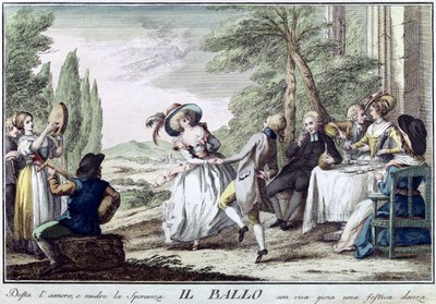 Tanec Tanec, 1790. od Giuseppe Piattoli