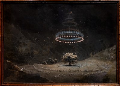 Ořešák v Beneventu (šabat čarodějnic) od Giuseppe Pietro Bagetti