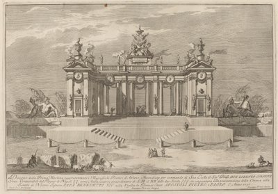 The School of Athens Arcades, pro festival „Čína“. od Giuseppe Pozzi after Giuseppe Palazzi