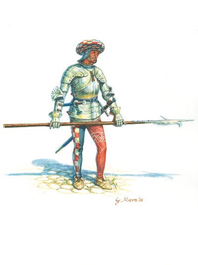 Hallebardier Toskánský od Giuseppe Rava