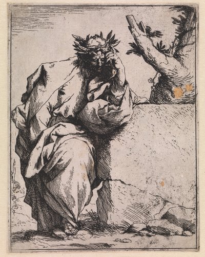 Básník od Giuseppe Ribera