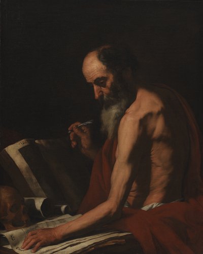 Svatý Jeroným od Giuseppe Ribera