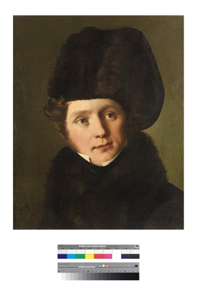 Portrét polského muže od Giuseppe Tominz