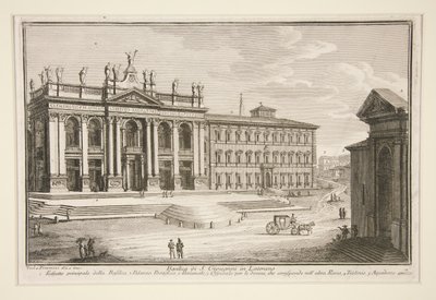 Bazilika sv. Jana Lateránského (kostel sv. Jana Lateránského) od Giuseppe Vasi