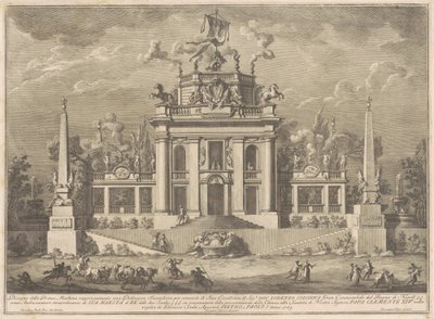 První stroj pro Čínu z roku 1769: „Delicious“ od Giuseppe Vasi, after Giuseppe Palazzi, after Paolo Posi