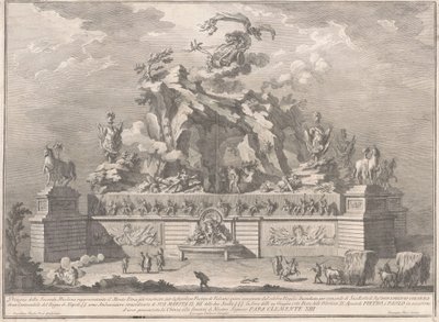 The Seconda Macchina for the Chinea of 1767: Mount Etna with the Forge of Vulcan   1247050   cs       czech Successfully Translated  Original: Fragment Translat: Fragment 1295025 cs czech Successfully Translated Original: Italiaans heuvellandschap met huiz od Giuseppe Vasi, after Giuseppe Palazzi, after Paolo Posi