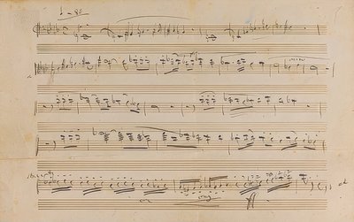 Rukopis: Opera Otello. 1887 od Giuseppe Verdi