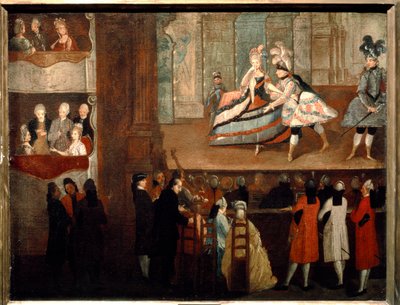 Opera Serie, konec 18. století (olej) od Giuseppe de Albertis