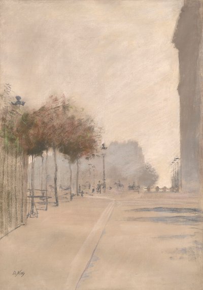 Pohled na Paříž od Giuseppe de Nittis