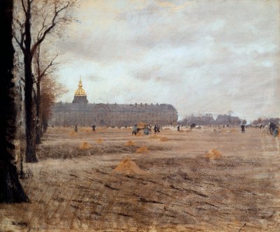 Place des Invalides od Giuseppe or Joseph de Nittis