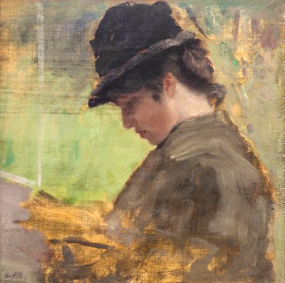 Anglická dívka od Giuseppe or Joseph de Nittis