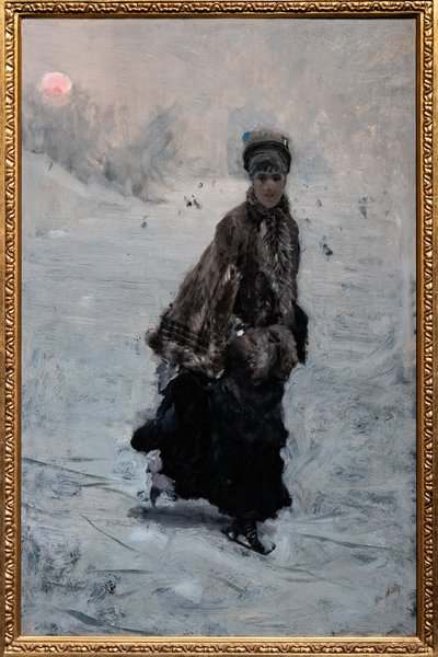 Bruslař od Giuseppe or Joseph de Nittis