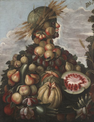Podzim, kolem 1580-1600 od Giuseppe style of Arcimboldo